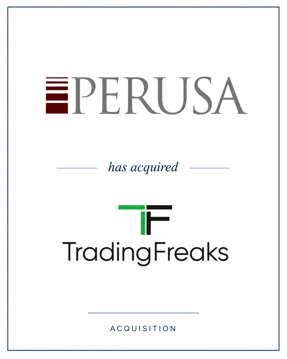 Perusa Investoren stärken TradingFreaks