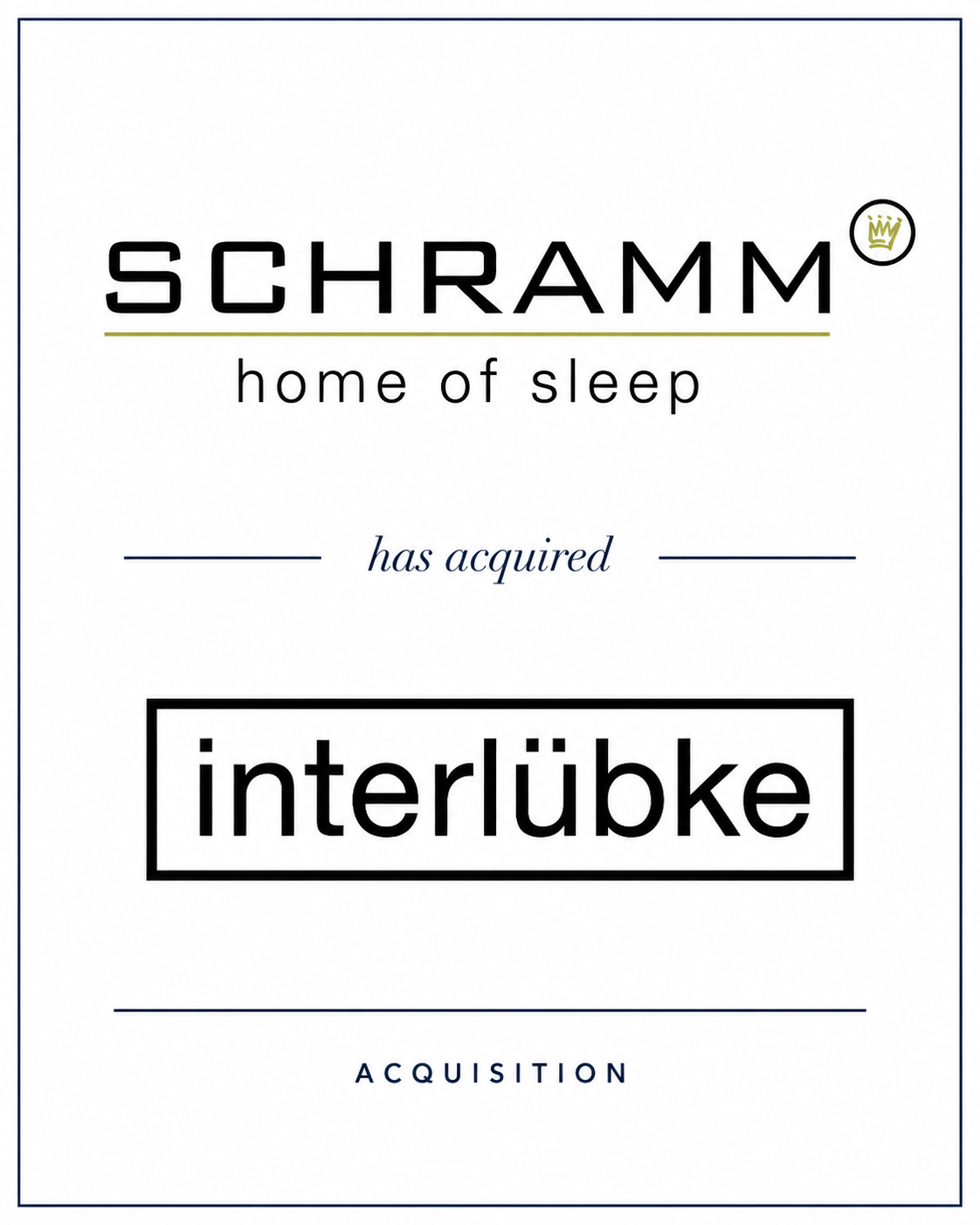 Schramm übernimmt Interlübke