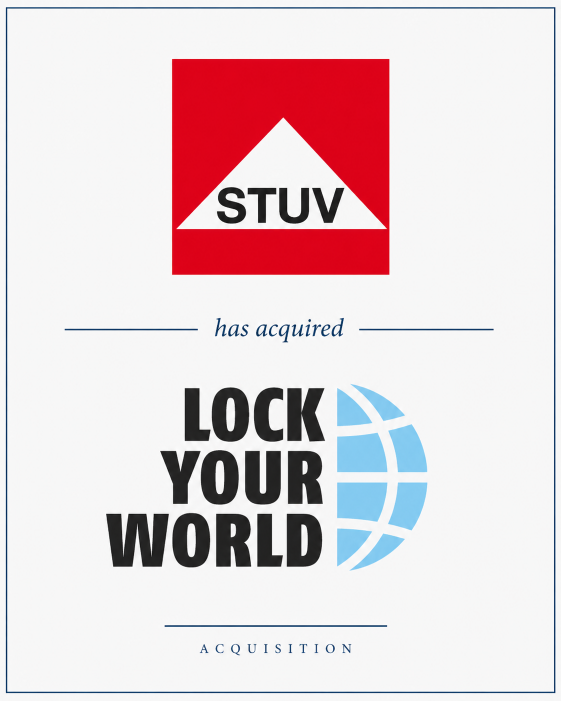Die Steinbach & Vollmann GmbH erwirbt die Lock Your World GmbH & Co. KG im Rahmen einer übertragenen Sanierung